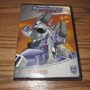 TRANSFORMERS ARMADA Best Battles DVD (color; approx 90 minute;SEALED in plastic)